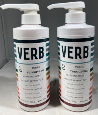 (2-PACK) Verb Reset Repairing Mask 16 oz.