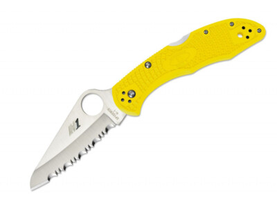 Spyderco Salt 2 H2 FRN Yellow SpyderEdge Segler-Taschenmesser Gezackt C88SYL2