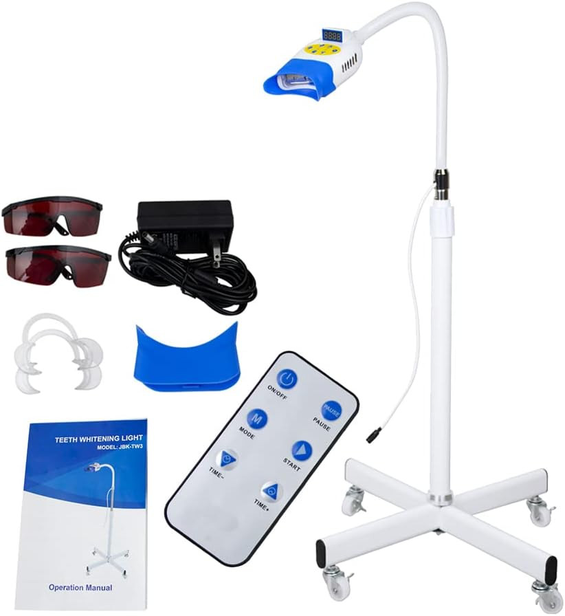 Professional Teeth Whitening Machine LED Light, Mobile 36W Dental Teeth Whitenin