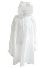 Original Schweizer Armee Regenponcho, Poncho, Regenumhang, wei&szlig;, ! Neuwertig !