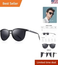 Stylish Vintage Polarized Sunglasses for Versatile Outdoor Activities