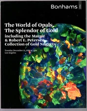 OPALS Gold Nuggets BONHAMS 2012 PETERSEN Collection Atocha bar Jewelry Carvings 