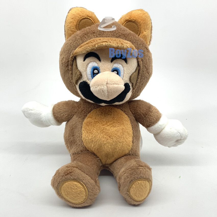 raccoon mario plush