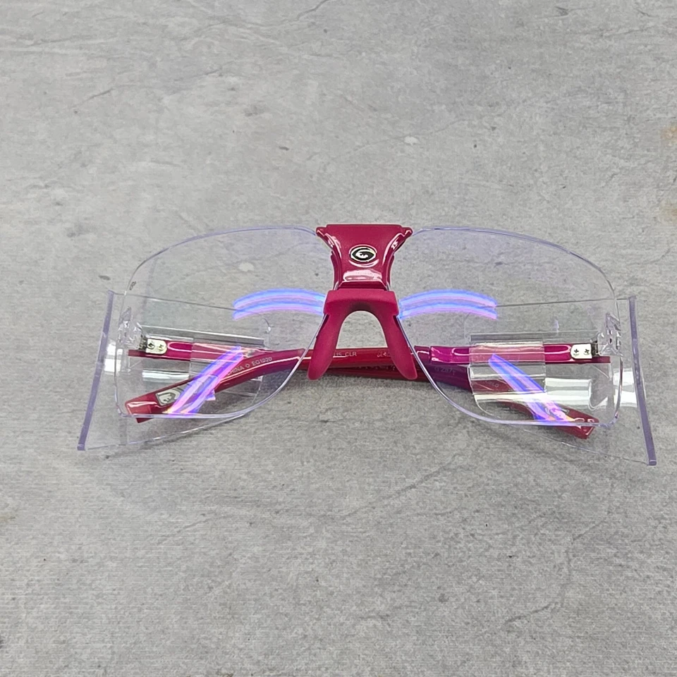 Очки солнцезащитные Gargoyles подлинные Arnold Terminator 85s прозрачные линзы розовая оправа - Изображение 2 из 4