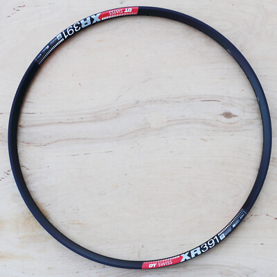 29'' Felge DT Swiss XR 391 - 622x25 - 28 Loch - Ventilloch 6,5 mm - schwarz