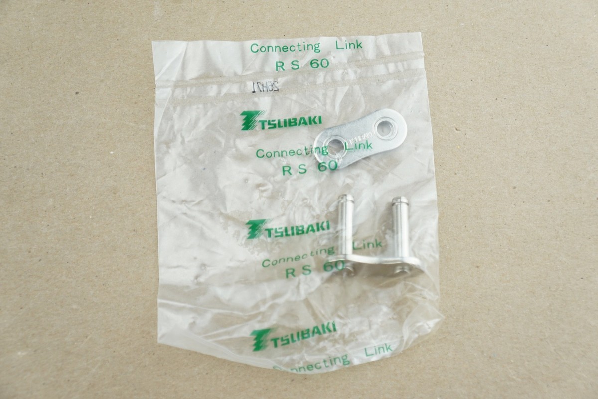 Lot of 20 Genuine New Tsubaki Conecting links RS60 Size 60NPCL