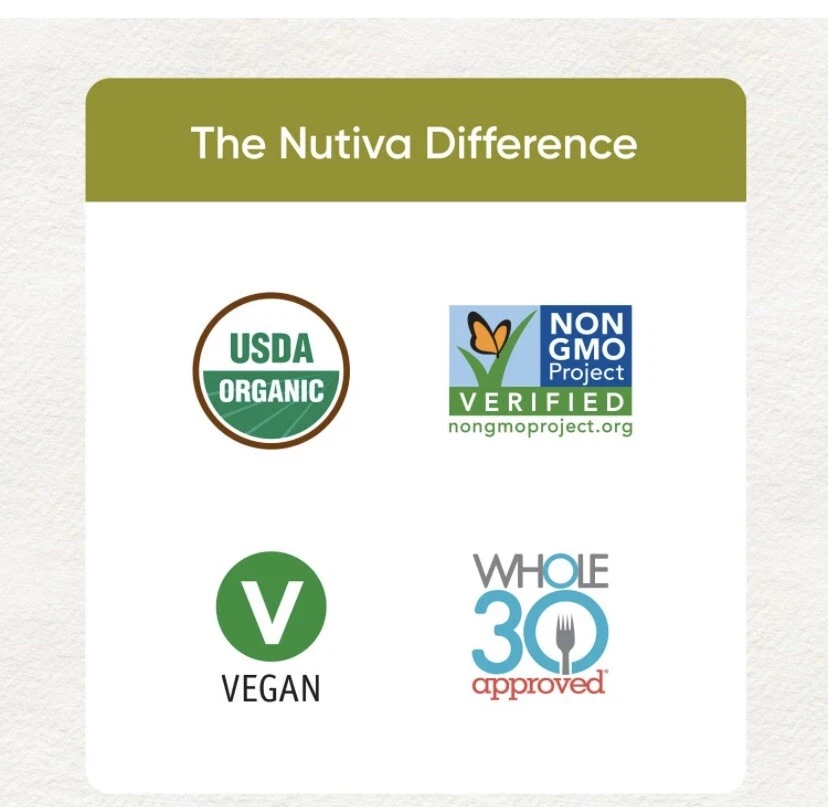 Nutiva Organic Hemp Seed Oil Cold-Pressed Omega 3 Unrefined NONE GMO Fresh 24oz - Image 4 of 4