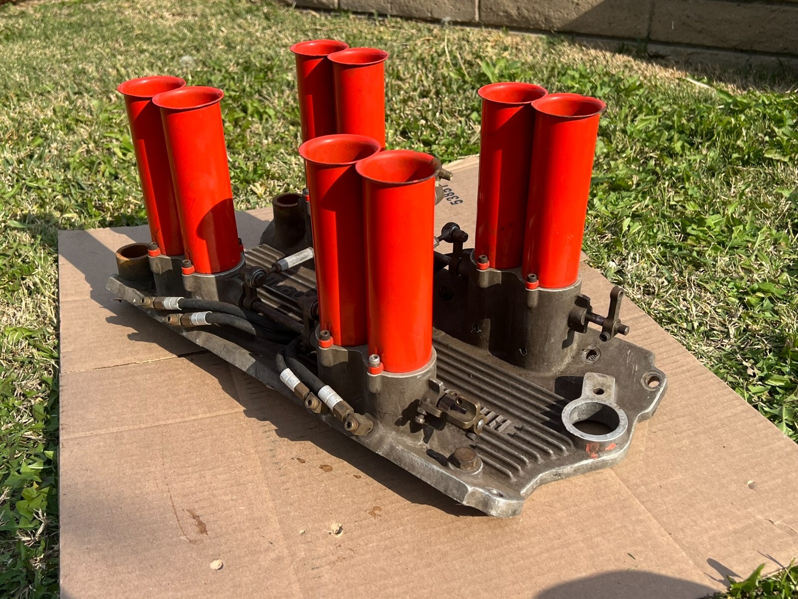 HILBORN Fuel Injection SBC Setup w/ Pump NITROUS Small Block Chevy 265