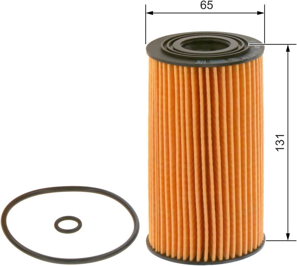 Filtro de óleo P7156 F026407156 Bosch para Hyundai - Santa Fe MK2 MK3 2.2D 2009-2020 - Imagem 2 de 4