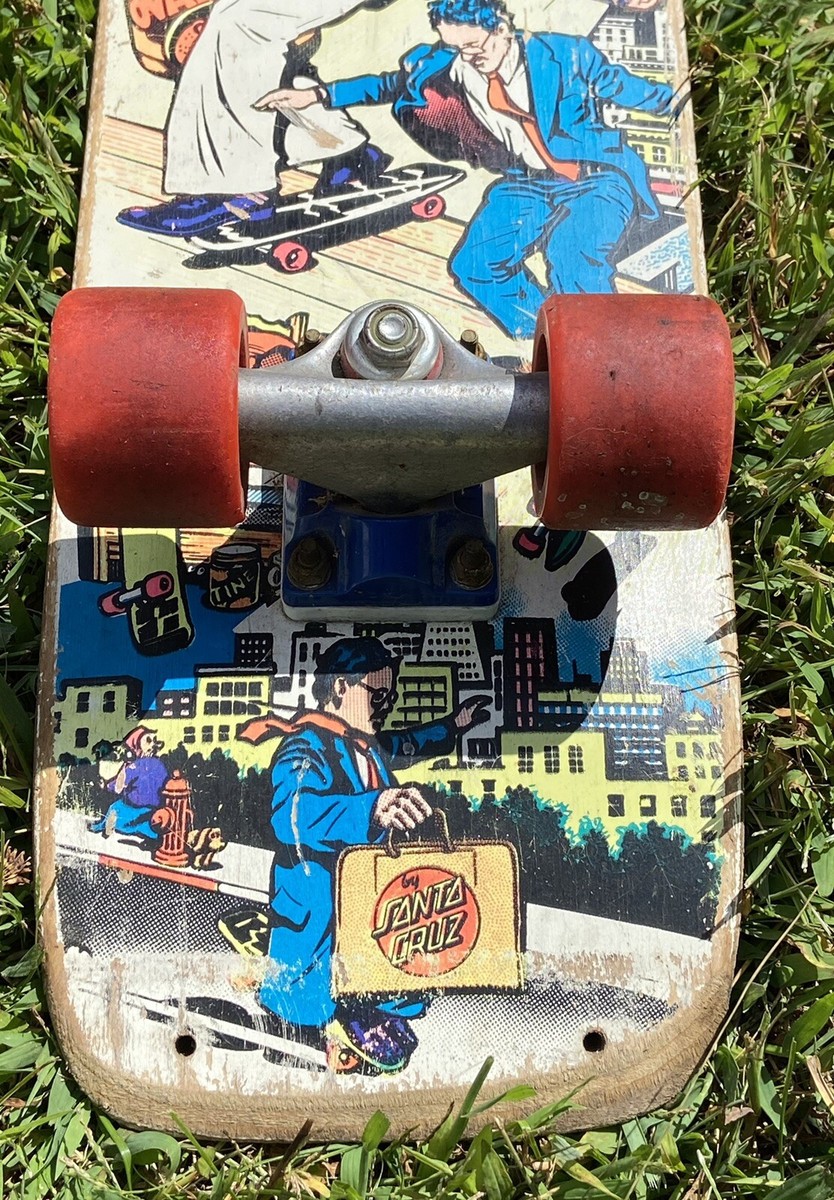 Vintage 1986 SANTA CRUZ OLD SCHOOL RAY MEYER SKIPPY FREESTYLE