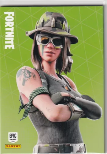 Panini Fortnite Card Series 2 US Uncommon Outfit No. 34 Swamp Stalker