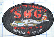 PANAMA MIAMI SPECIAL OPERATIONS GROUP SOG U.S. MARHALS POLICE DEPT PATCH