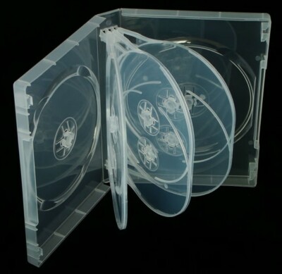NEW TOP QUALITY 27MM MULTI-8 SUPER CLEAR DVD CASE, AL8,50 pcs