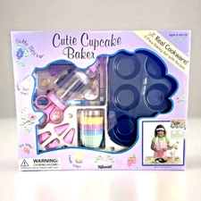 Bella Bistro Cutie Cupcake Baker Set Real Cookware Jr Pastry Chef Quality Tools