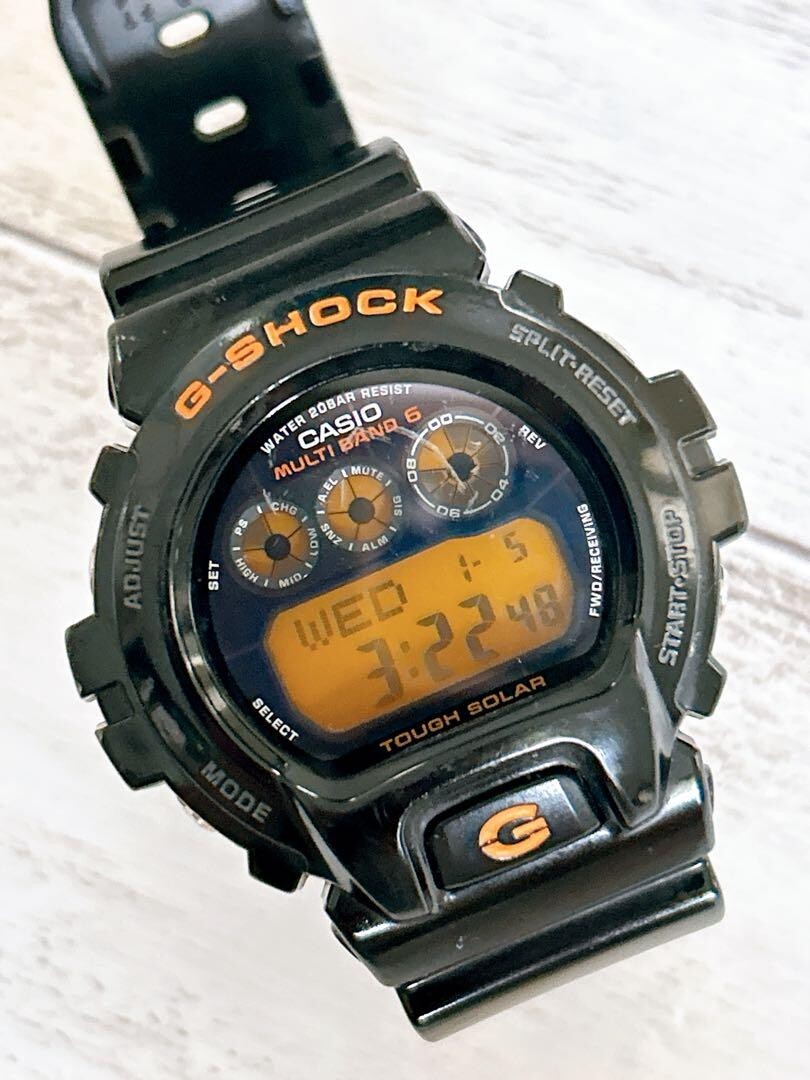 CASIO G-SHOCK GW-6900B MULTI BAND 6 Black Digital Watch From