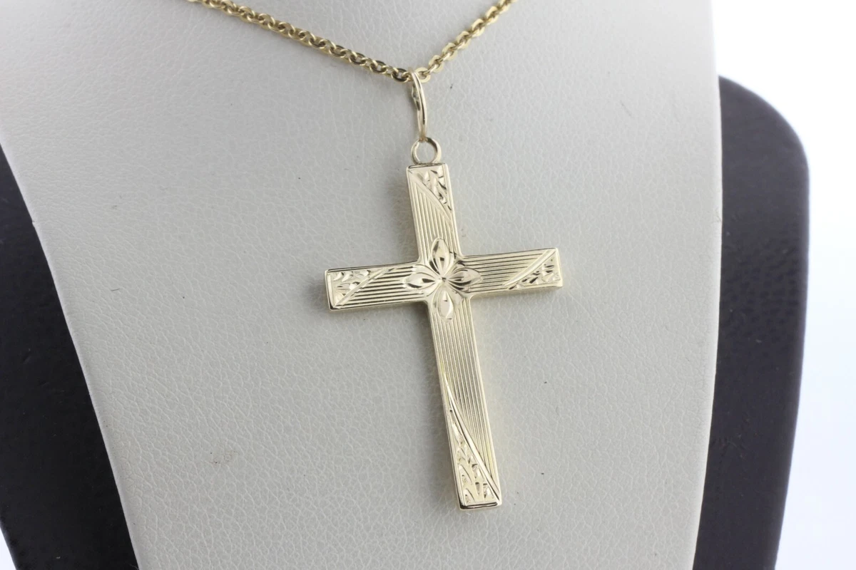 14k esemco sale cross