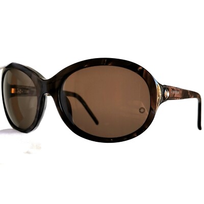 Sonnenbrille MONTBLANC MB 138S sunglasses brown round oval vintage T57 59