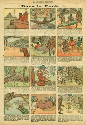 Dokument Die illustrierte Jugend im Wald 1927 aus Zeitschrift