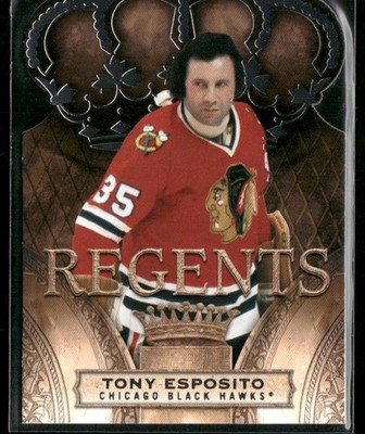 2010-11 Panini Crown Royale Tony Esposito /499 #103 Chicago Blackhawks