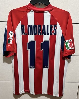 Chivas de Guadalajara Reebok Jersey 2005 - 2006 Libertadores Morales 11 Liga MX