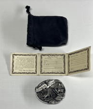 NOS SISKIYOU 1985 LIMITED EDITION IOWA FARMING COMEMORATIVE BELT BUCKLE 226/1000