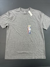 George Moisture Wicking T Shirt Short Sleeve Men's Medium 38-40 Gray NEW