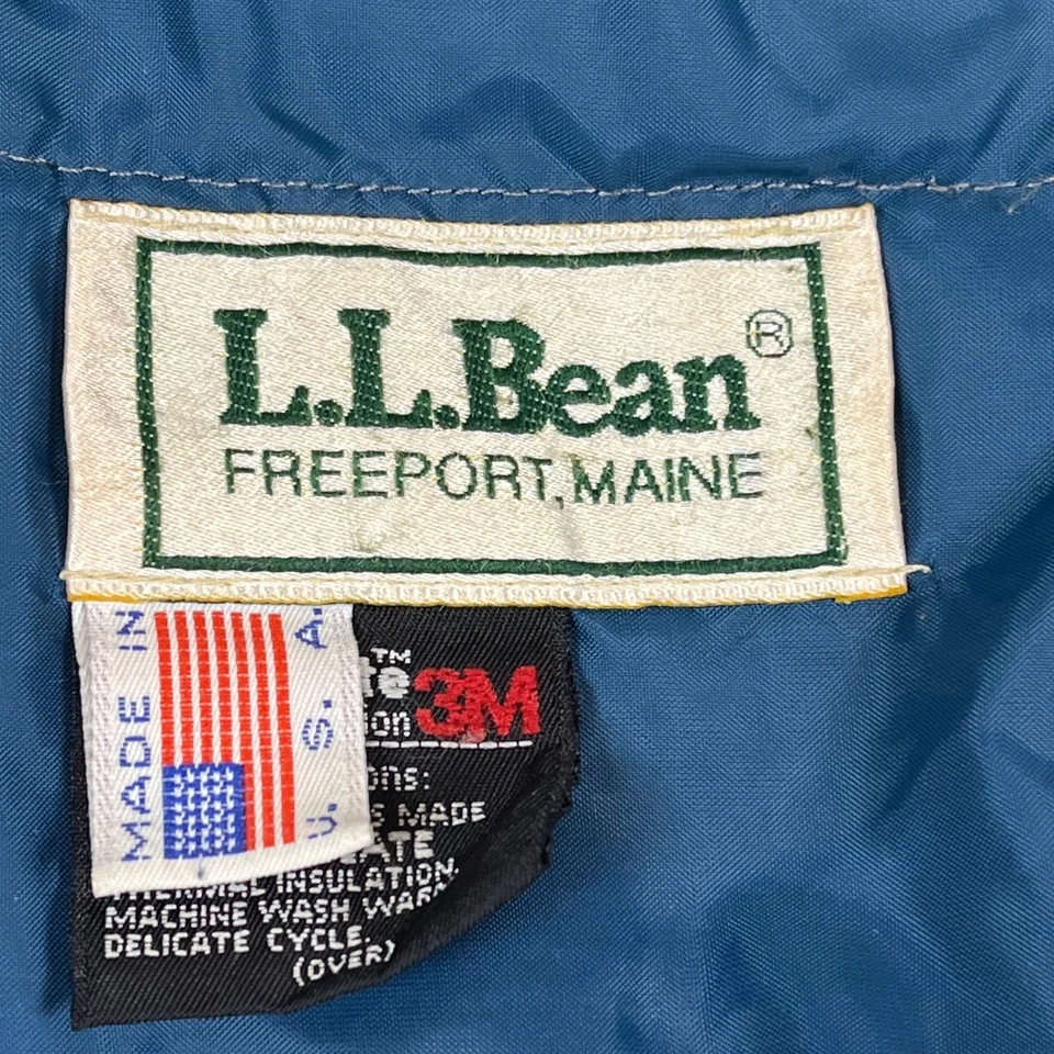 Vintage 80s LL. Bean Color blocked Anorak Aztec Pullover Jacket XL John Mayer - Image 4 of 4