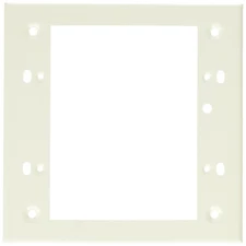 Legrand V5751-2 Metal Raceway 500  700 Series 2 Gang Flush Adapter Box Ivory