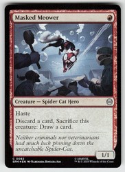 Masked Meower #82 Marvel's Spider-Man Foil Common