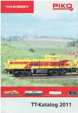 PIKO TT GAUGE MODEL RAILWAYS 2011 NEW PRODUCT RELEASES CATALOGUE (GERMAN TEXT)
