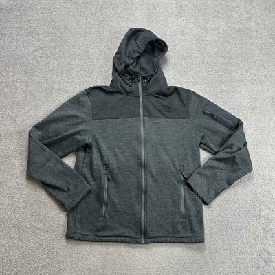 THE NORTH FACE Sportjacke Trainingsjacke Gr M Hoodie Kapuzenjacke 8204 Grau