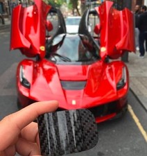 Carbon Fiber RFID Blocking Credit Card Holder Money Cash Clip Wallet Purse