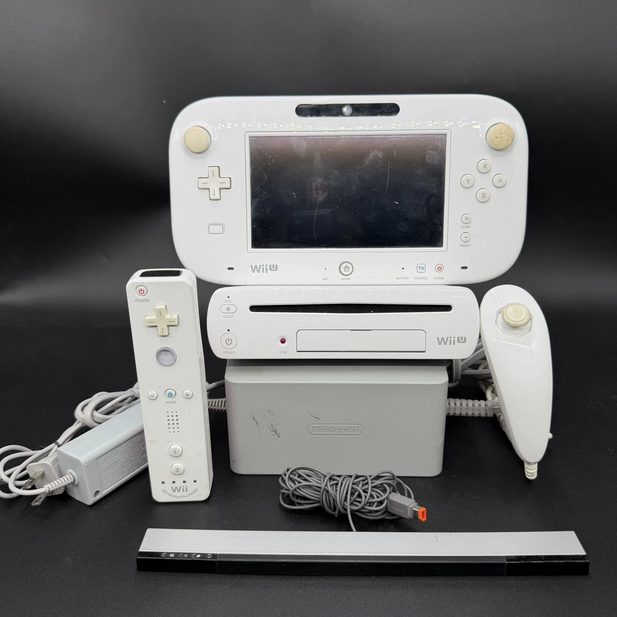 Nintendo Wii U - Basic White Video Game Consoles for sale | eBay