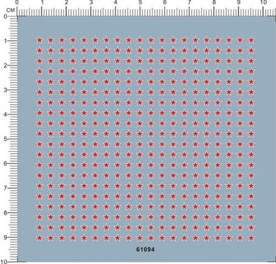 1/72 4mm Russia Soviet Union CCCP Star Roundel Markings Model Water Slide Decal