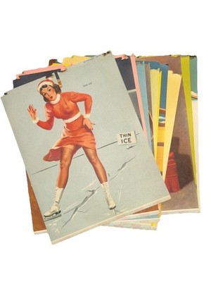 1950 D ancona 1950 Lot Of 12 Pin Up Style Photos