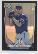 2014 Bowman Draft Top Prospects Chrome Black Refractor 37/75 Chi Gonzalez 0q1p