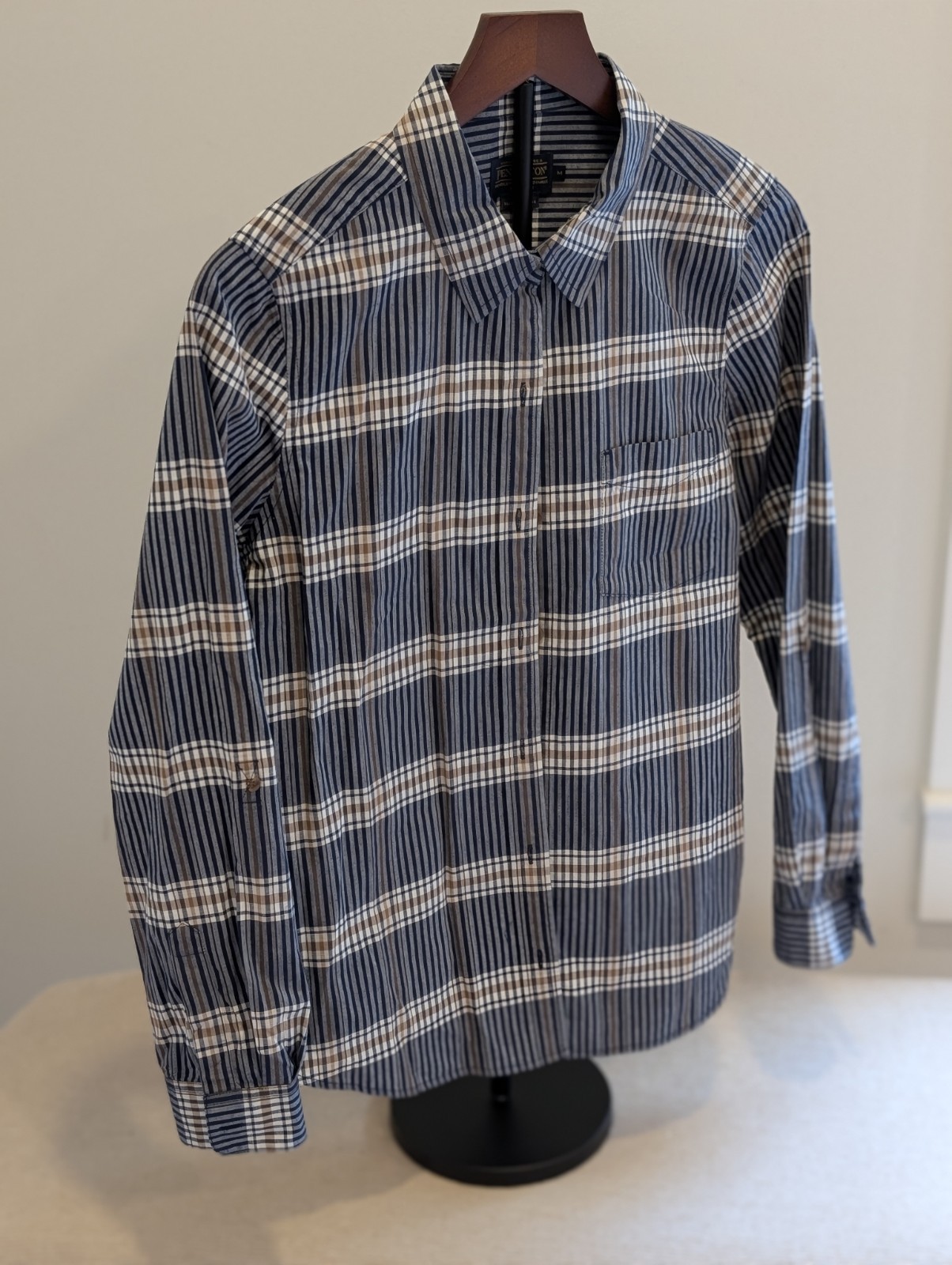 Pendleton Button Up Shirt Womens Medium Wollen Mi… - image 2