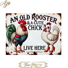 Artistic 16x20 Paint by Numbers: Rooster  Chick for Home Aesthetics