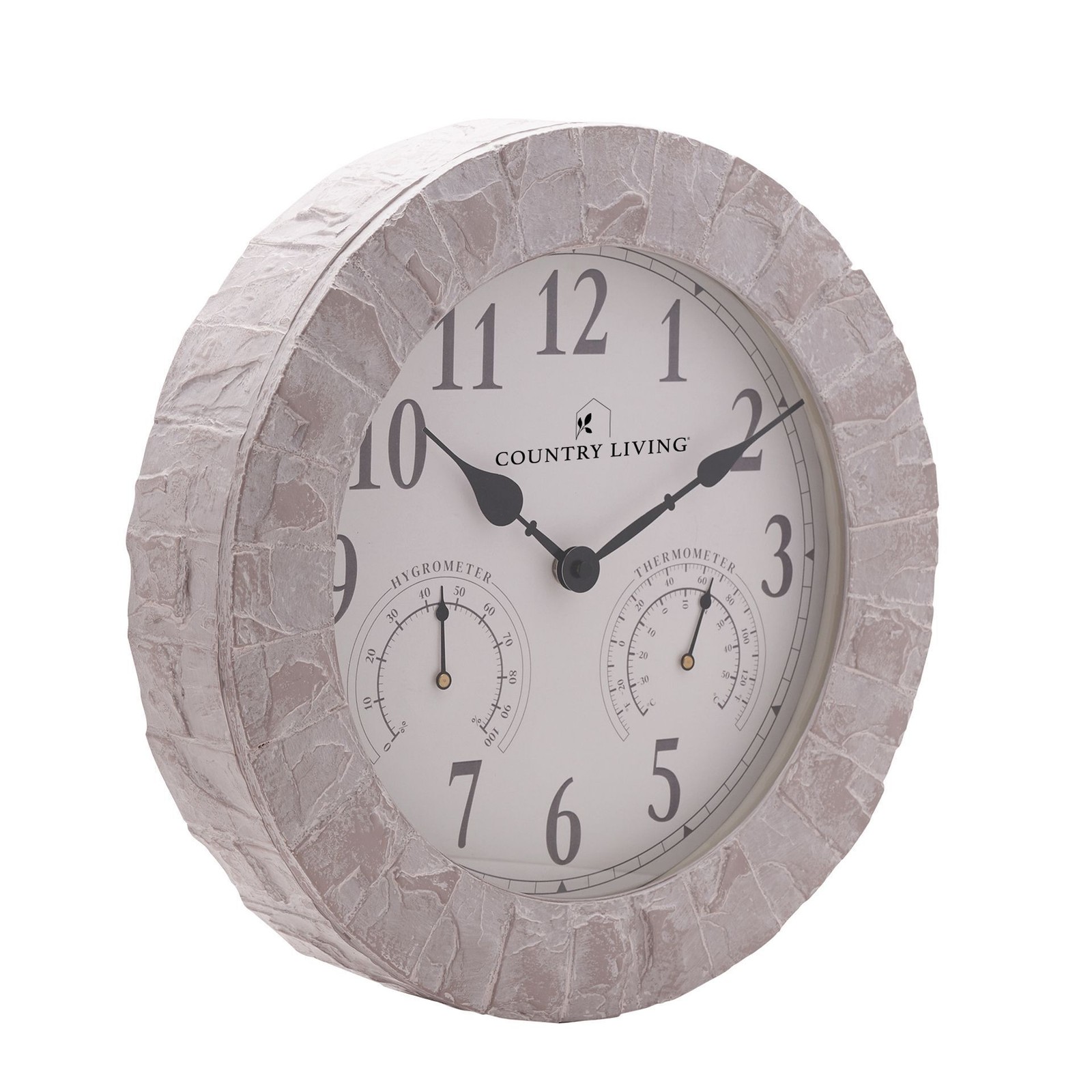 Rackhams Black Garden Clock - Image 2