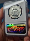 1958-D Franklin Half Dollar 50C 90% Silver NGC MS64  — photo 2