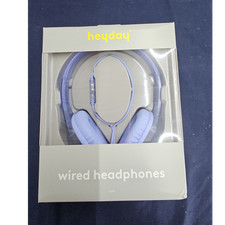 Heyday 1100 Series Purple Wired On-Ear Headphones Headband 3.5mm Jack