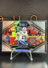 Panini 2023 Select Josh Allen Snapshots Prizm Silver Insert Buffalo Bills SS-JA