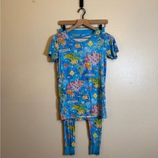 Little Sleepies Around the World map 2-piece pajama set