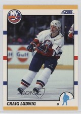 1990-91 Score Rookie & Traded Craig Ludwig #8T 0a4