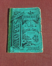 "Dessins de broderies Sajou n°653" Lefevre and Cabin Fils, Paris