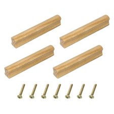 4Pcs Unfinished Beech Wood 3.78 Hole Distance...