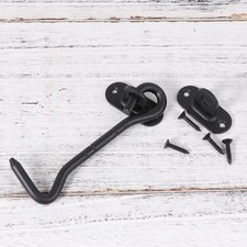  2 Pc Hooks for Hanging Heavy Duty Stainless Steel Cabin With Screws