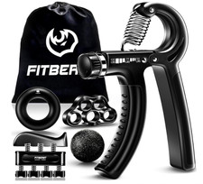FitBeast Grip Strengthener Kit - 5-Pack Adjustable Resistance Set