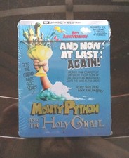 Monty Python And The Holy Grail (4K Ultra HD/Blu-ray, 1974, Steelbook) Brand NEW