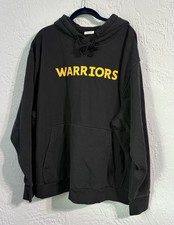 Nike NBA City Edition Hoodie 75 Years Golden State Warriors Black Sz XXL Men  s